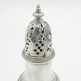 George II Sterling Silver Muffineer Sugar Caster Antique 1751 London