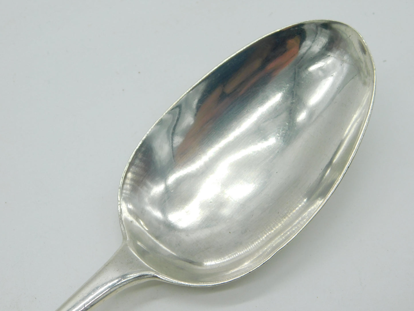 Victorian Sterling Silver Prince Consort's Rifle Brigade Military Basting Spoon 1855 Antique