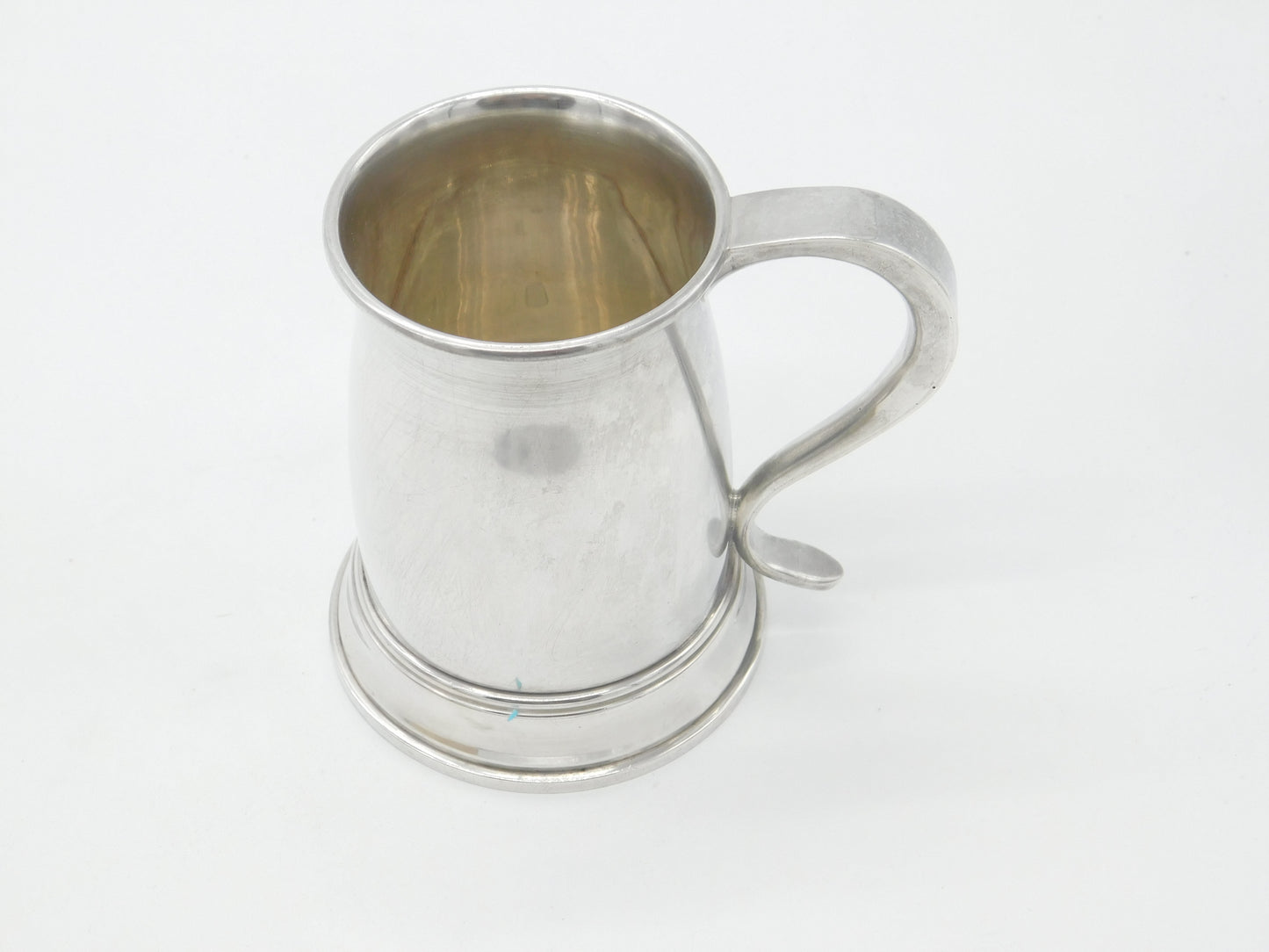 Sterling Silver Half Pint Tankard Mug Antique 1921 Birmingham Roberts & Dore Ltd