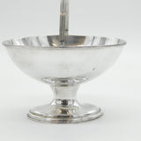 George III Sterling Silver Pedestal Swing Handle Sugar Basket Antique 1792 London