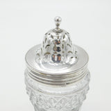 Georgian Sterling Silver & Cut Glass Sugar Caster 1806 London William Abdy I