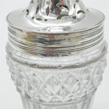 Georgian Sterling Silver & Cut Glass Sugar Caster 1806 London William Abdy I