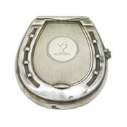 19th Century French .950 Silver Horseshoe Combination Lighter & Vesta Antique c1890