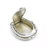 19th Century French .950 Silver Horseshoe Combination Lighter & Vesta Antique c1890