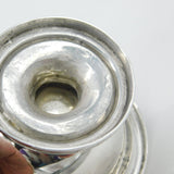 Pair of Georgian Sterling Silver Cauldron Salt Cellars 1792 London Antique