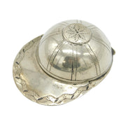 George III Sterling Silver Novelty Jockey Cap Tea Caddy Spoon Antique 1799 AF