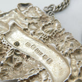 William IV Sterling Silver Bacchus Pattern Brandy Decanter Label Antique 1834