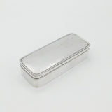 Mappin & Webb Sterling Silver Cigar Box 1921 Birmingham Antique Art Deco