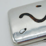 Sterling Silver Shibayama Insect Cigarette Case Antique 1917 Chester Asprey & Co.