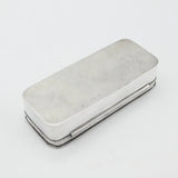 Mappin & Webb Sterling Silver Cigar Box 1921 Birmingham Antique Art Deco
