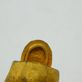 Edwardian Sterling Silver Gilt Bunny Rabbit Pepper Shaker Antique 1904 London