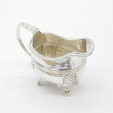 Georgian Sterling Silver Paw Foot Sauce Boat 1817 London William Troby Antique