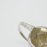 Georgian Sterling Silver Paw Foot Sauce Boat 1817 London William Troby Antique