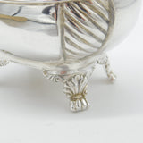 Georgian Sterling Silver Paw Foot Sauce Boat 1817 London William Troby Antique