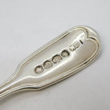William IV Sterling Silver Eagle Crest Tea Caddy Spoon Antique 1835 London