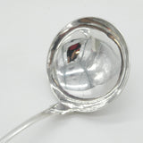 Irish George III Sterling Silver Large Fiddle-Pattern Ladle Antique 1809 Dublin