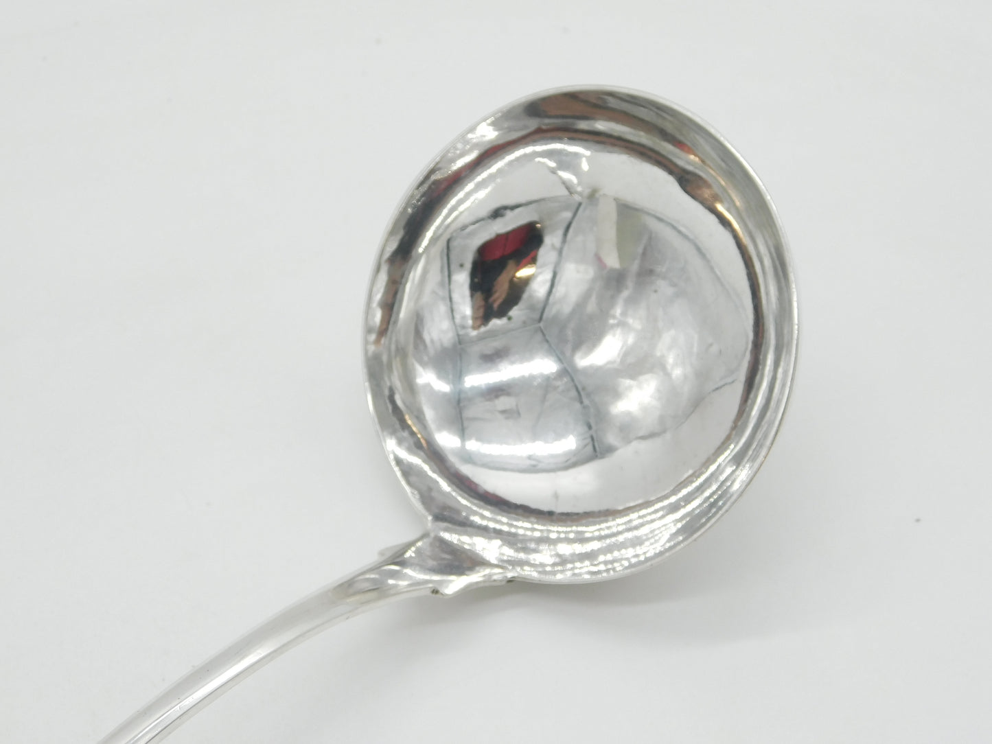 Irish George III Sterling Silver Large Fiddle-Pattern Ladle Antique 1809 Dublin