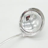 Irish George III Sterling Silver Large Fiddle-Pattern Ladle Antique 1809 Dublin