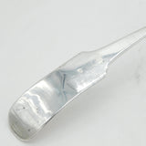 Irish George III Sterling Silver Large Fiddle-Pattern Ladle Antique 1809 Dublin