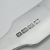 Irish George III Sterling Silver Large Fiddle-Pattern Ladle Antique 1809 Dublin