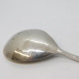 George III Sterling Silver Bright Cut Tea Caddy Spoon Antique 1798 London