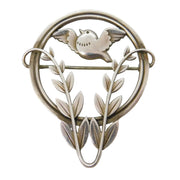 Georg Jensen Sterling Silver Flying Bird Brooch Vintage c1950s No. 258 Danish
