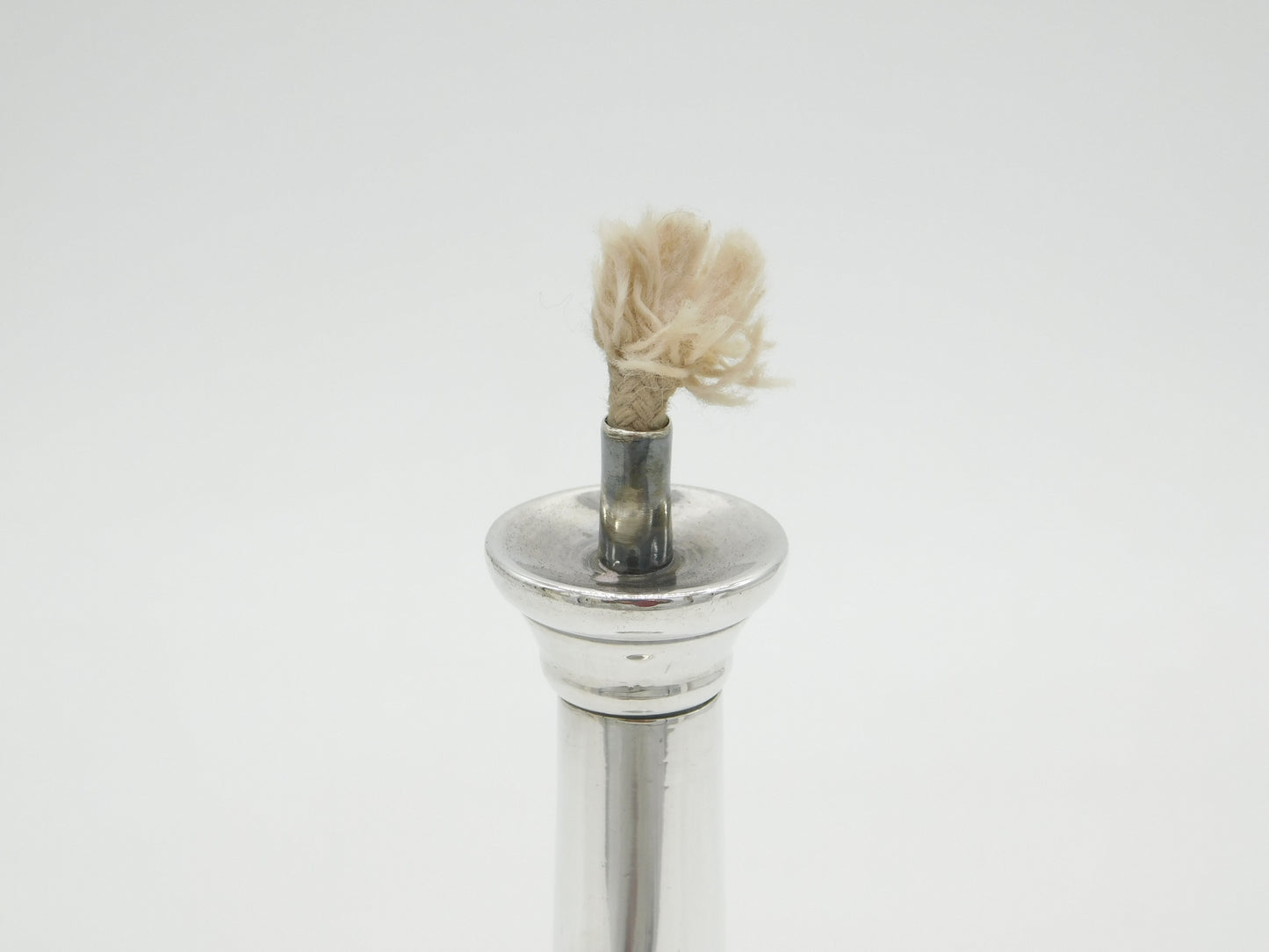 Victorian Sterling Silver Hunting Horn Novelty Cigar Table Lighter Antique 1900 London
