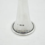 Victorian Sterling Silver Hunting Horn Novelty Cigar Table Lighter Antique 1900 London