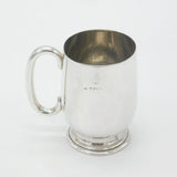 Edwardian Sterling Silver Christening Mug or Cup 1907 Birmingham Antique