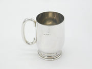 Edwardian Sterling Silver Christening Mug or Cup 1907 Birmingham Antique
