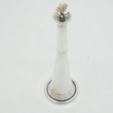 Victorian Sterling Silver Hunting Horn Novelty Cigar Table Lighter Antique 1900 London