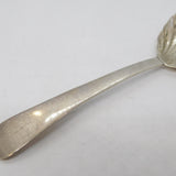 George IV Sterling Silver Shell Bowl Tea Caddy Spoon Antique 1822 London