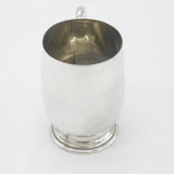 Edwardian Sterling Silver Christening Mug or Cup 1907 Birmingham Antique