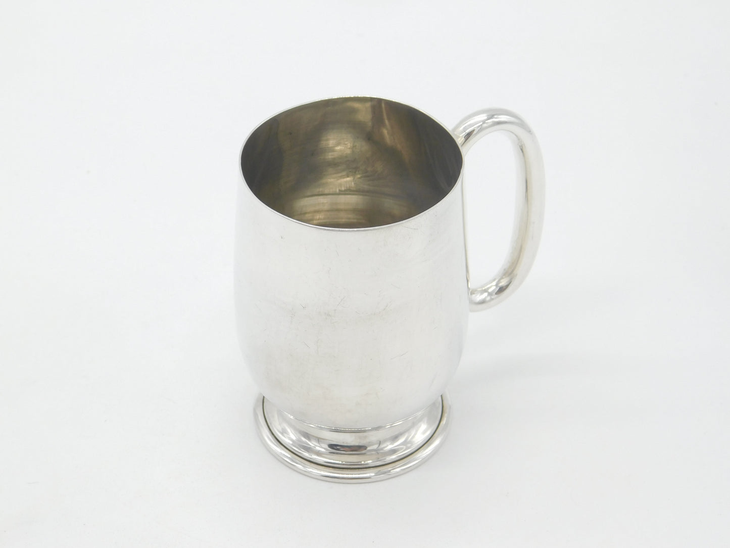 Edwardian Sterling Silver Christening Mug or Cup 1907 Birmingham Antique