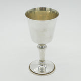 Sterling Silver Wine Goblet or Chalice Vintage 1972 Birmingham W.I Broadway