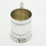 George III Sterling Silver Lined Half-Pint Tankard Antique 1800 London J. Emes