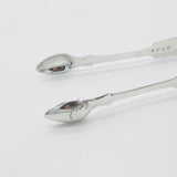 Newcastle Assay Georgian Sterling Silver Scallop Pattern Sugar Tongs 1805