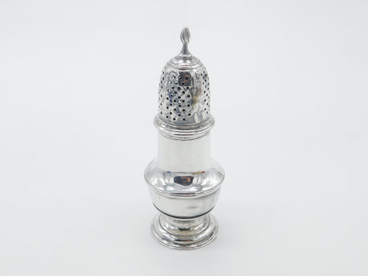 George II Sterling Silver Sugar Caster Or Muffineer Antique 1738 London Georgian