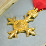 Boxed O.B.E Medal & Paperwork Issued to Ian C. Robinson Mid-Century c1955