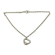 Elsa Peretti Tiffany & Co Sterling Silver Heart Charm Bracelet Vintage