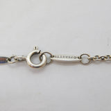 Elsa Peretti Tiffany & Co Sterling Silver Heart Charm Bracelet Vintage