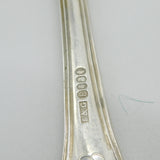 Irish George IV Sterling Silver Kings Patterns Serving Spoon Set 1825 Dublin
