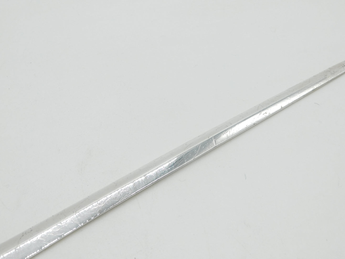 George III Sterling Silver Meat Skewer Antique 1820 London James Wilks