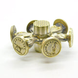 George III Gilt Metal Wax Intaglio Six Seal Wheel Antique c1800
