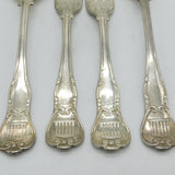 William IV Sterling Silver Acropolis Crest Serving Cutlery Set Antique 1832 London