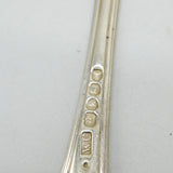 William IV Sterling Silver Acropolis Crest Serving Cutlery Set Antique 1832 London