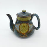 Georgian Royal Doulton Admiral Lord Nelson Teapot Antique c1805 AF Spout