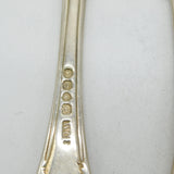 William IV Sterling Silver Acropolis Crest Serving Cutlery Set Antique 1832 London