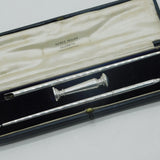 Boxed Sampson Mordan Sterling Silver Complete Desk Set Antique 1919 Chester