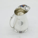 Art Deco Guild of Handicraft Sterling Silver Cream Jug Antique 1946 Sheffield